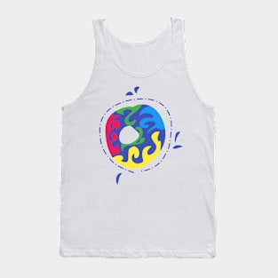 Letter O Tank Top